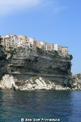 "Upper the Sea". Bonifacio is an old town south of Corsic... by Bea & Stef Primatesta 